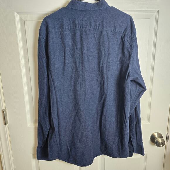 UNTUCKit‎ Button Down Long Sleeve Blue Men's XLT - Picture 4 of 6